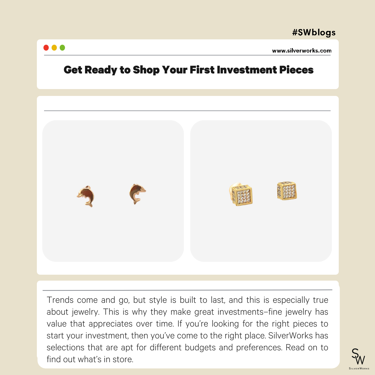 Get Ready to Shop Your First Investment Pieces