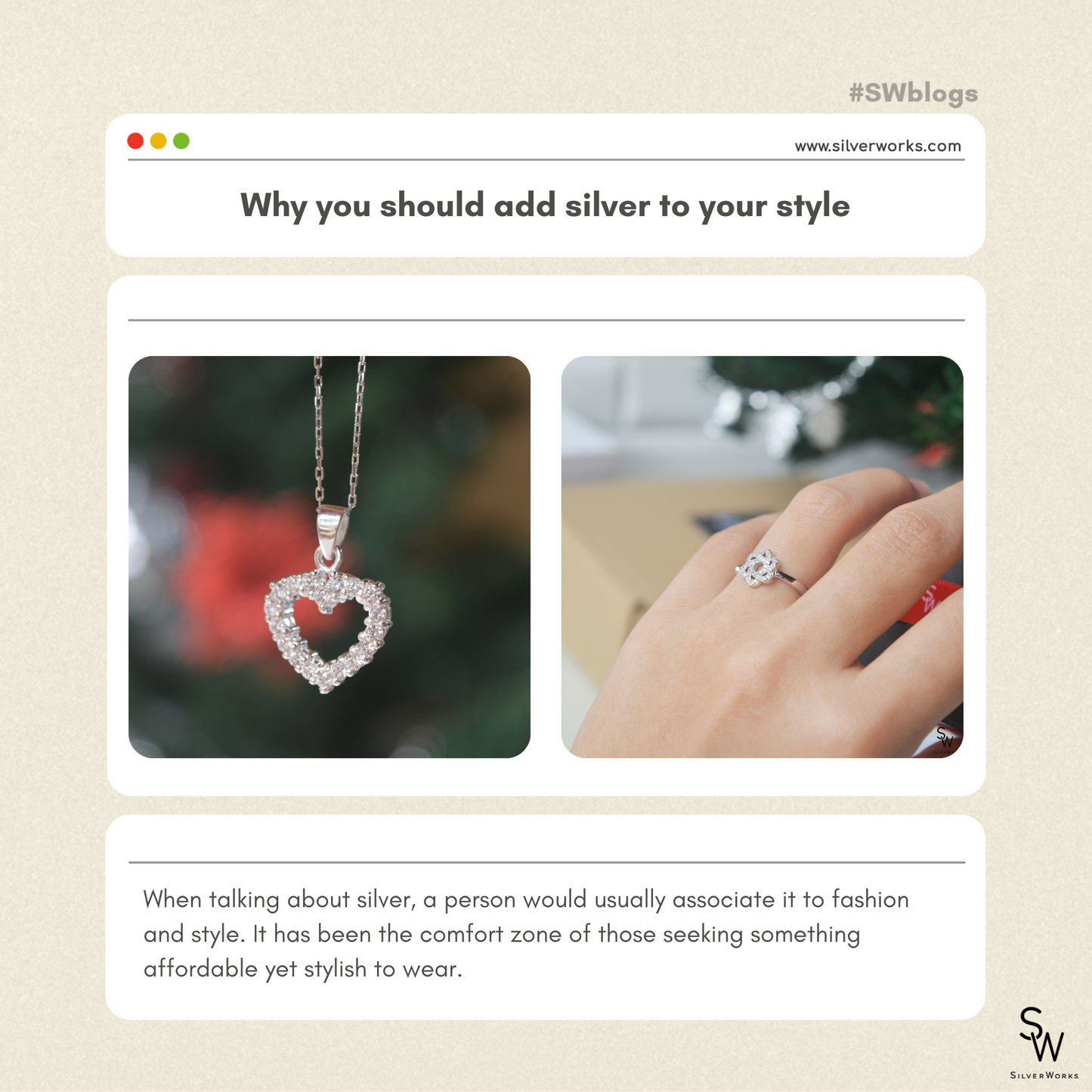 WHY YOU SHOULD ADD SILVER TO YOUR STYLE