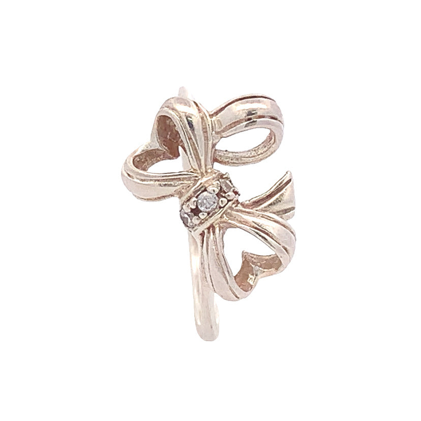 Lila Ribbon 925 Sterling Silver Ring SilverWorks