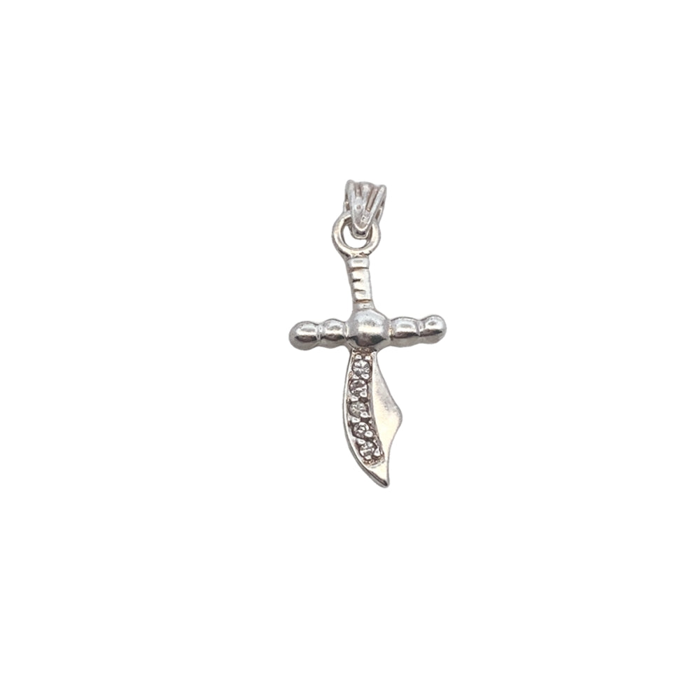 C3489 SWORD DSIGN W/CZ