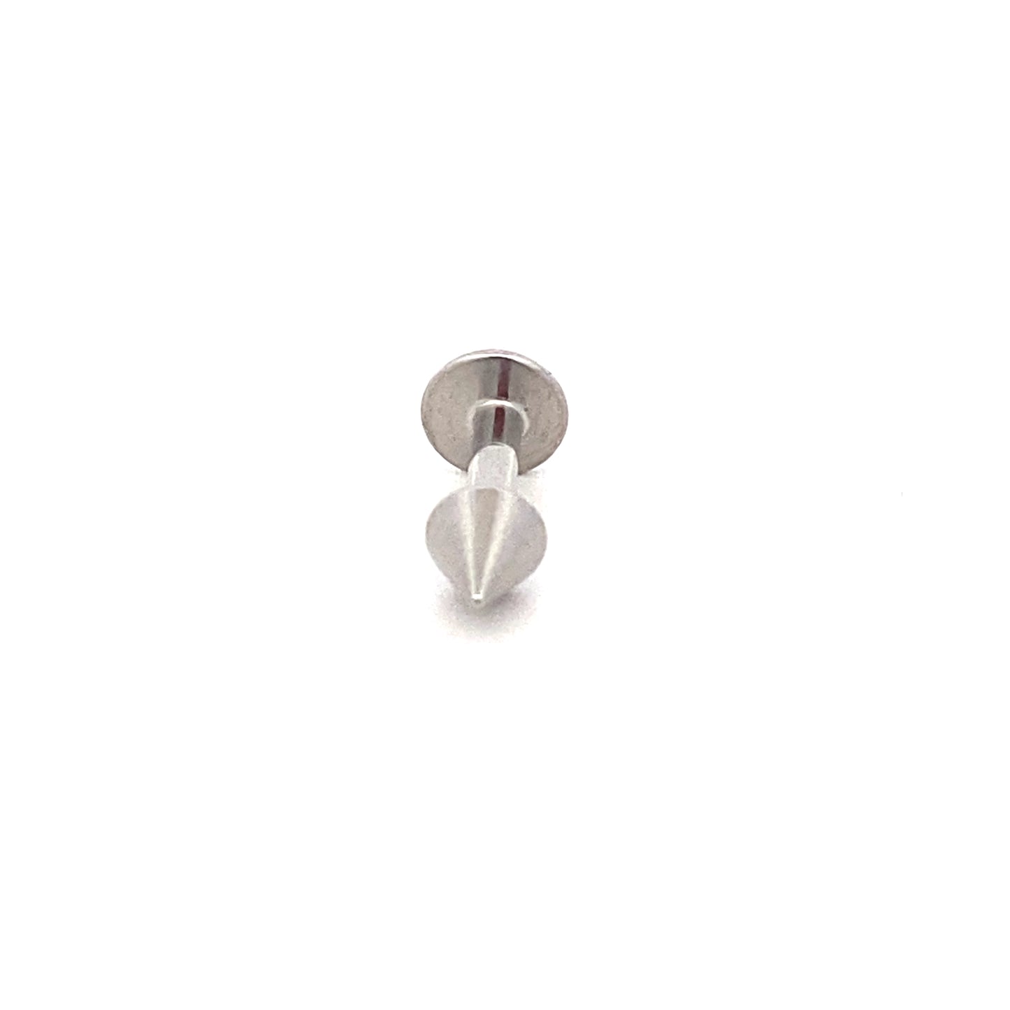 Flat Back Labrets Cone Earrings