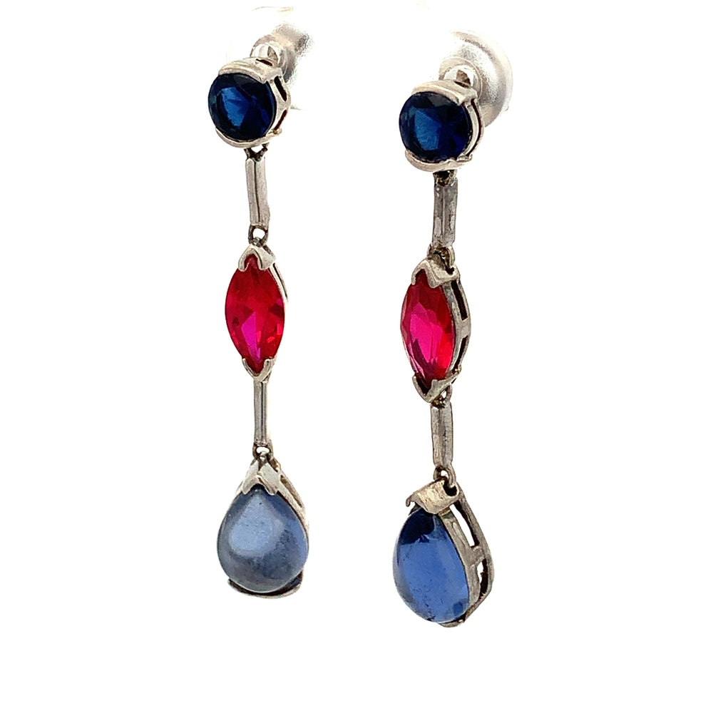 Stone Drop Earrings