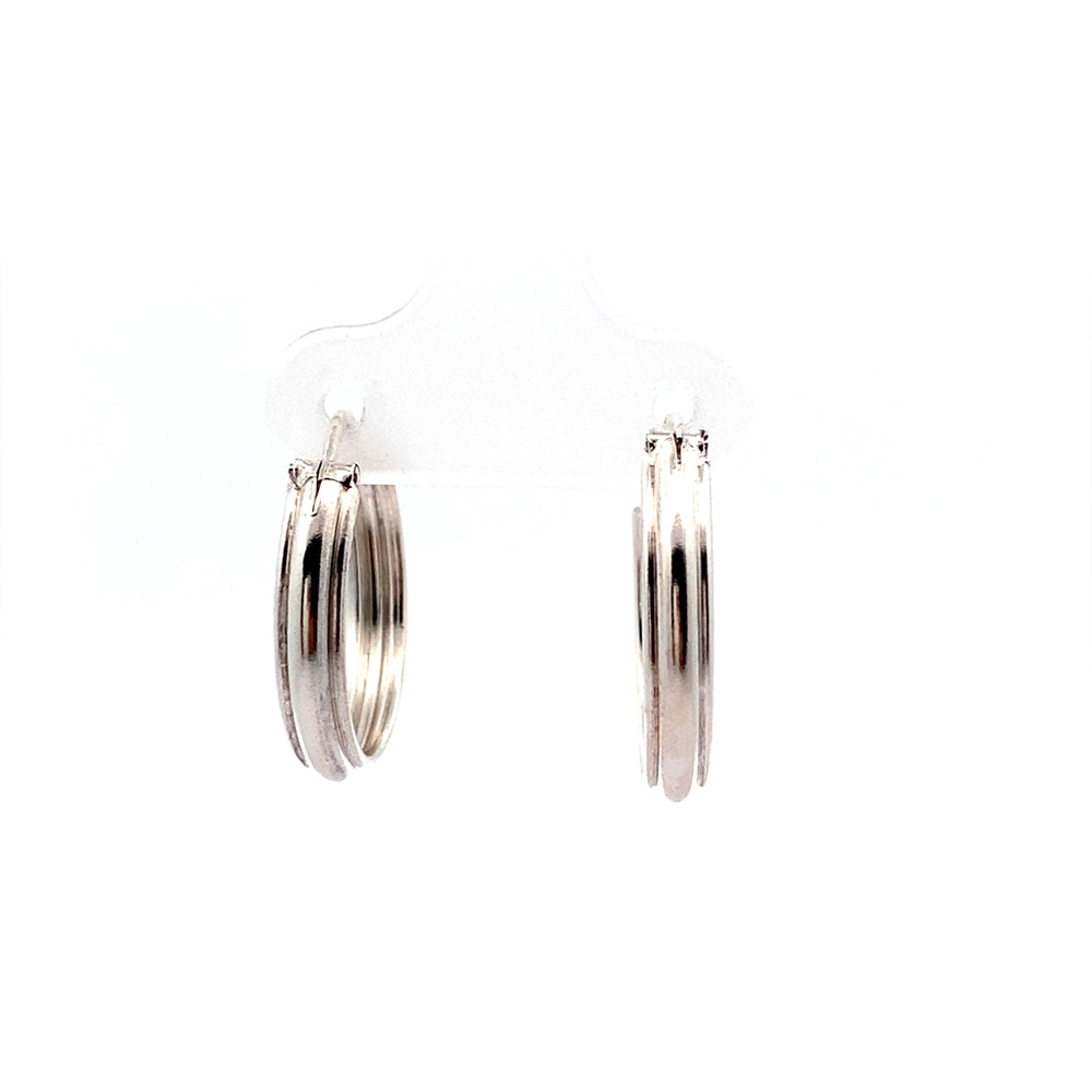 Small Endless Hoop Earrings