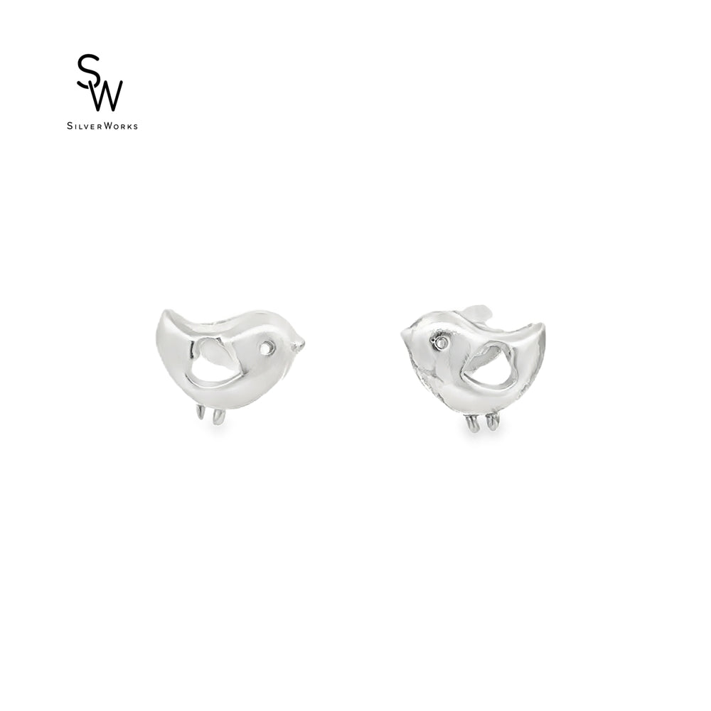アクセサリー RILY Original Heart Earring Silver RILY Original Heart Earring Silver STERLING SILVER HEART SHAPED