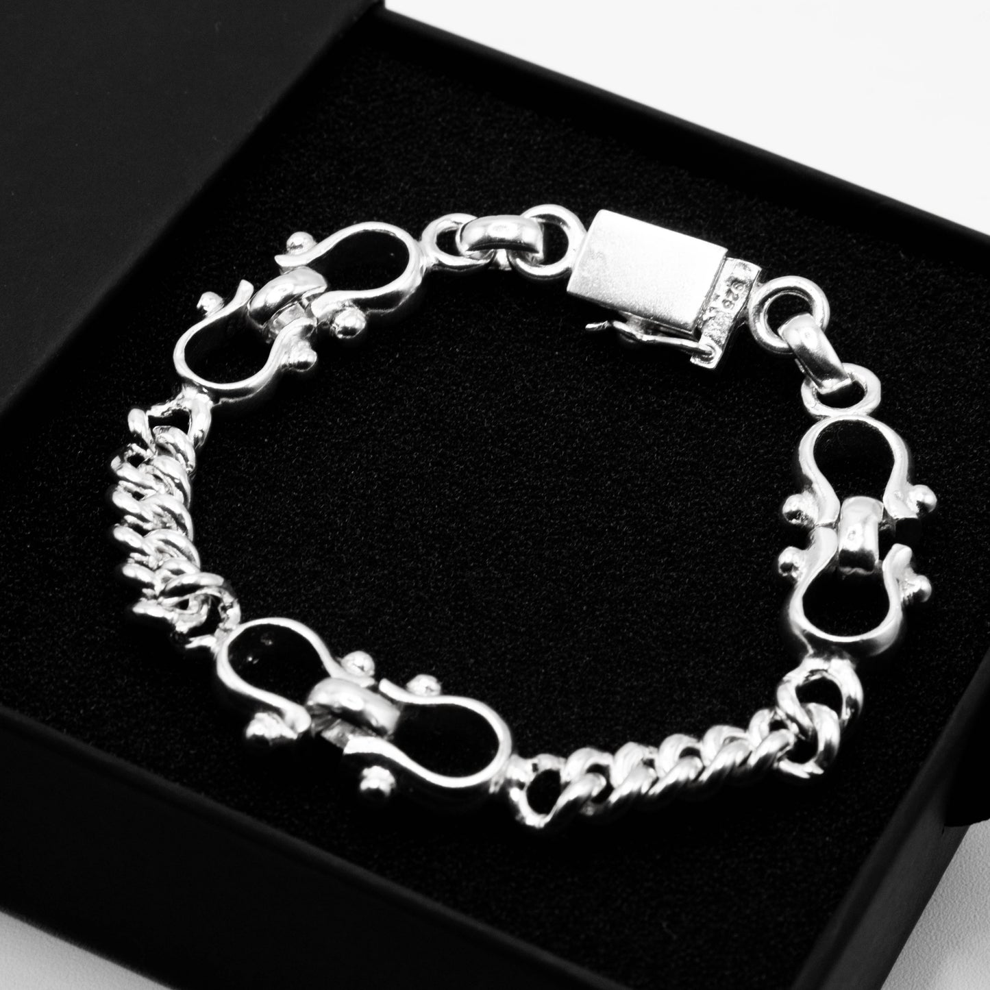 Silas 925 Sterling Silver Chain Bracelet | SilverWorks