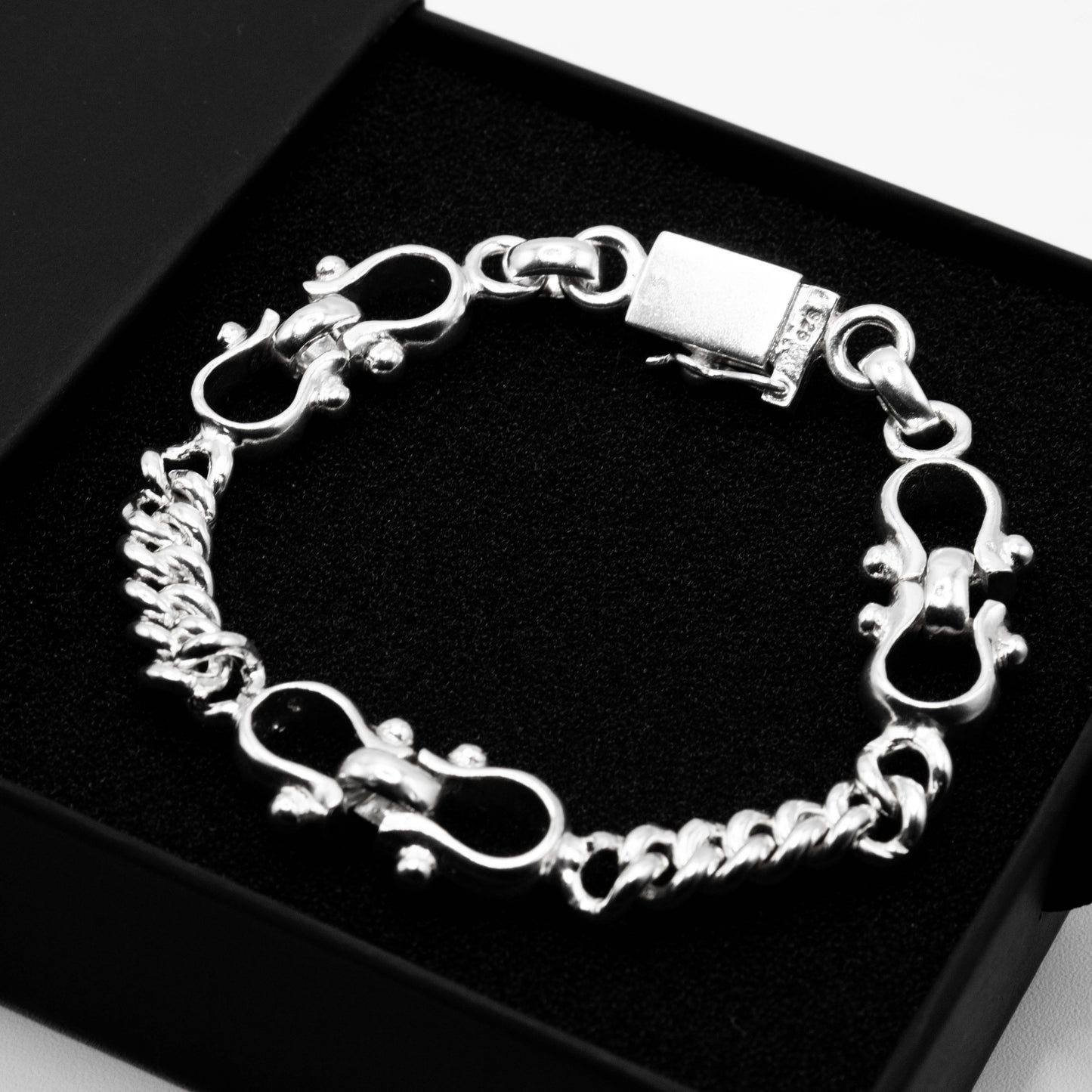Silas 925 Sterling Silver Chain Bracelet | SilverWorks