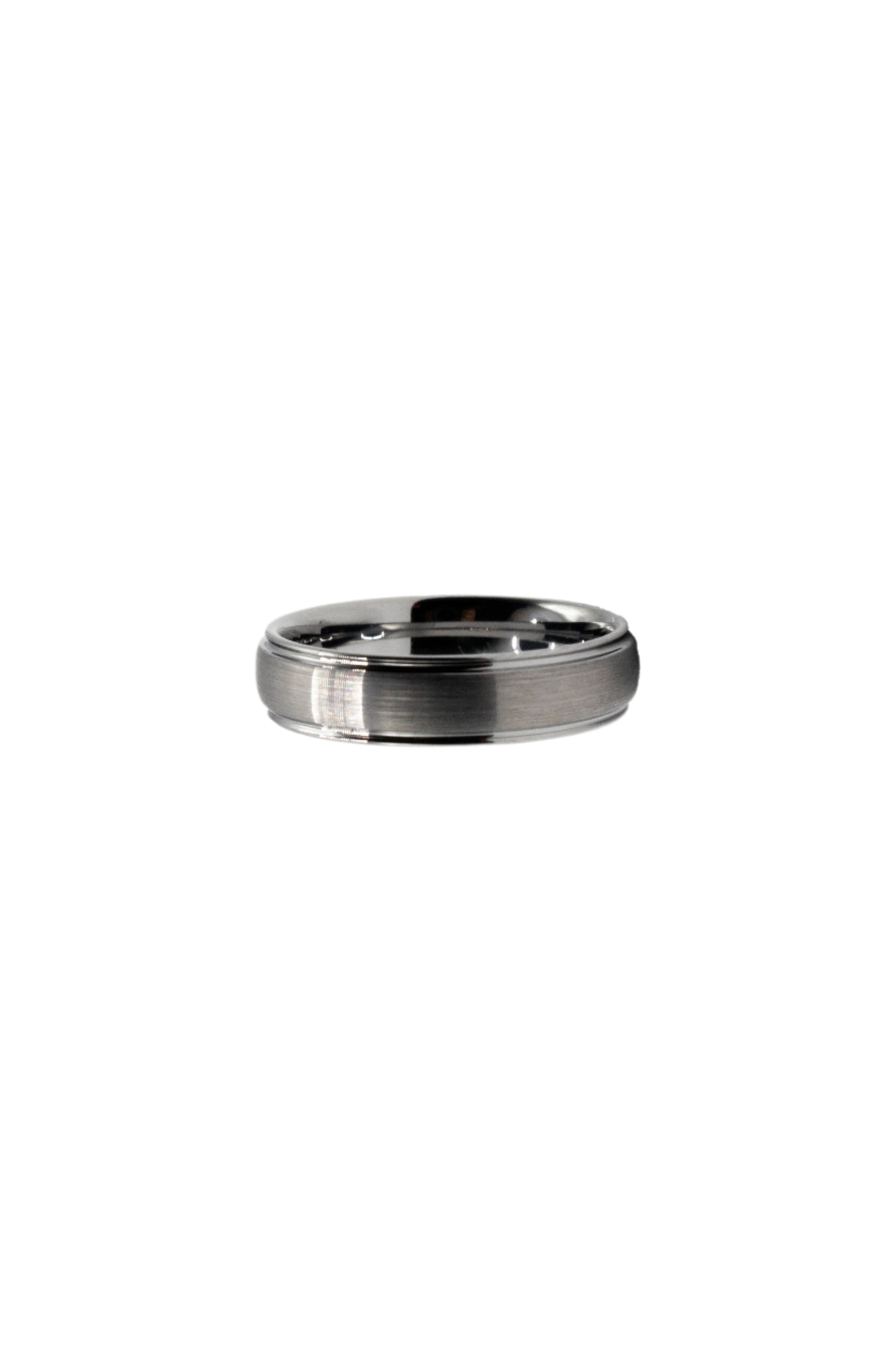 Sloan Matte Tungsten Wedding Band Ring | SilverWorks