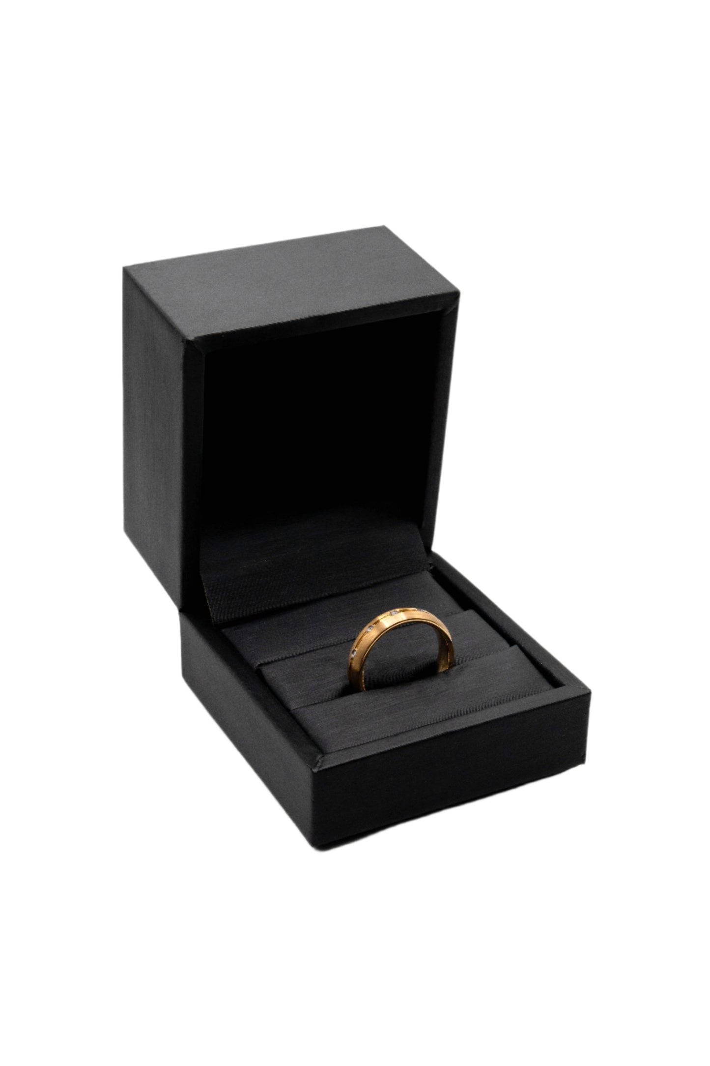 Timothy 5 Diamonds Tungsten Band Ring