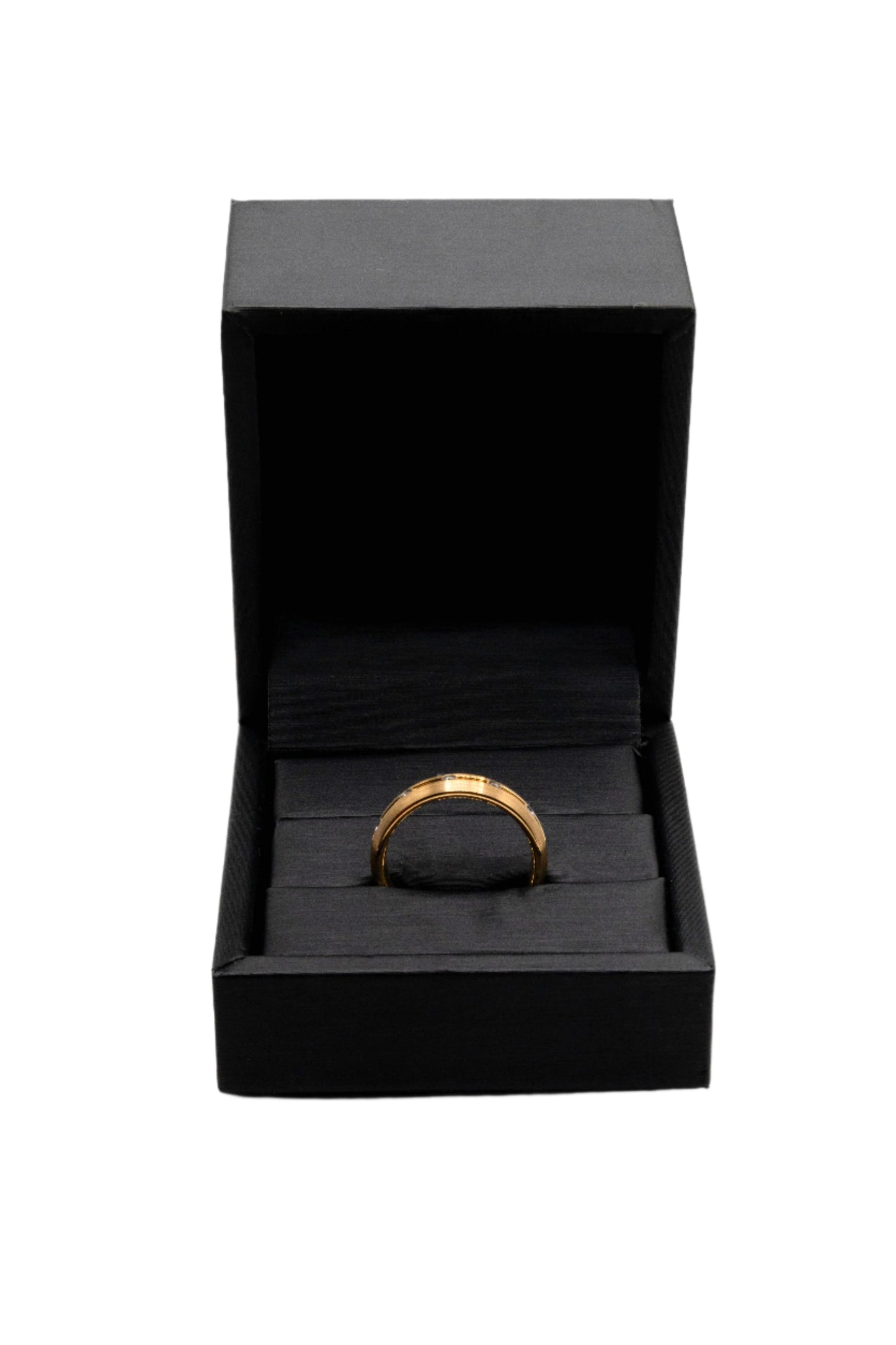 Timothy 5 Diamonds Tungsten Band Ring
