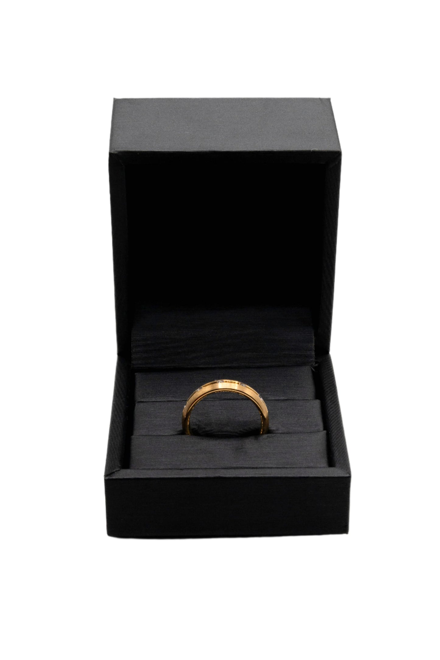 Timothy 5 Diamonds Tungsten Band Ring