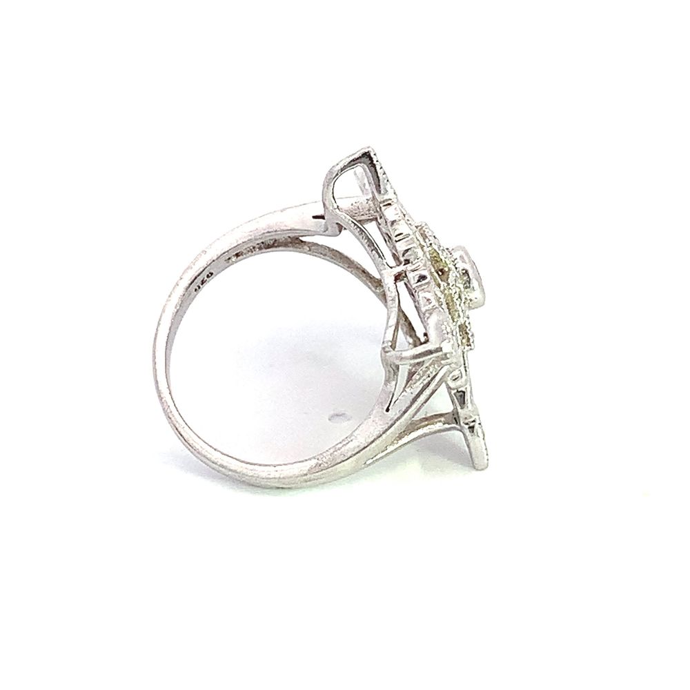 Incense and Peppermint Silver Ring