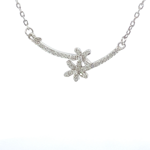 Heather Silver Necklace