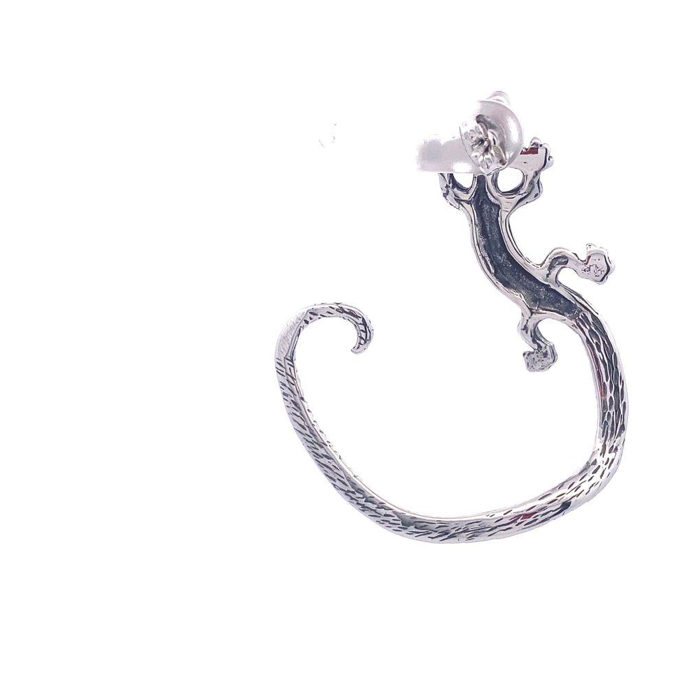 Mantis Stainless Steel Cuff Earrings