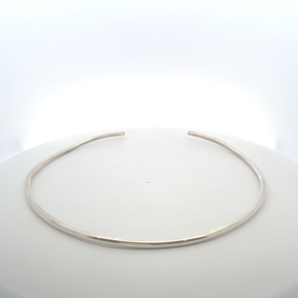 Liv 925 Sterling Silver Open Choker Necklace SilverWorks