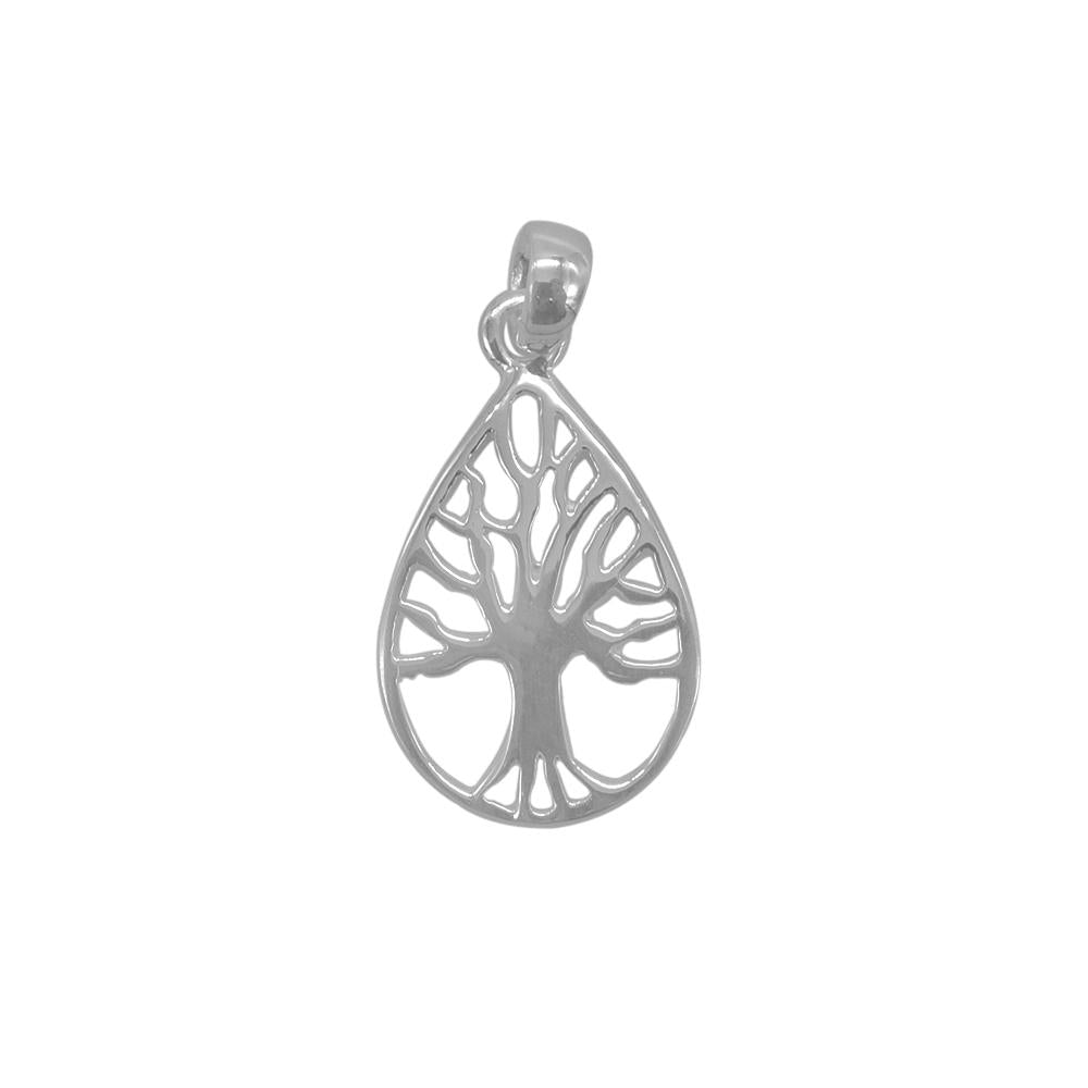 Alecia Tree of Life on Teardrop 925 Sterling Silver Charms and Pendants Philippines | Silverworks