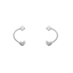 Neomenia Vine Silver Stud Earrings