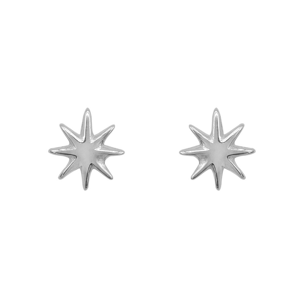 Neci Starburst 925 Sterling Silver Stud Earrings Philippines | Silverworks
