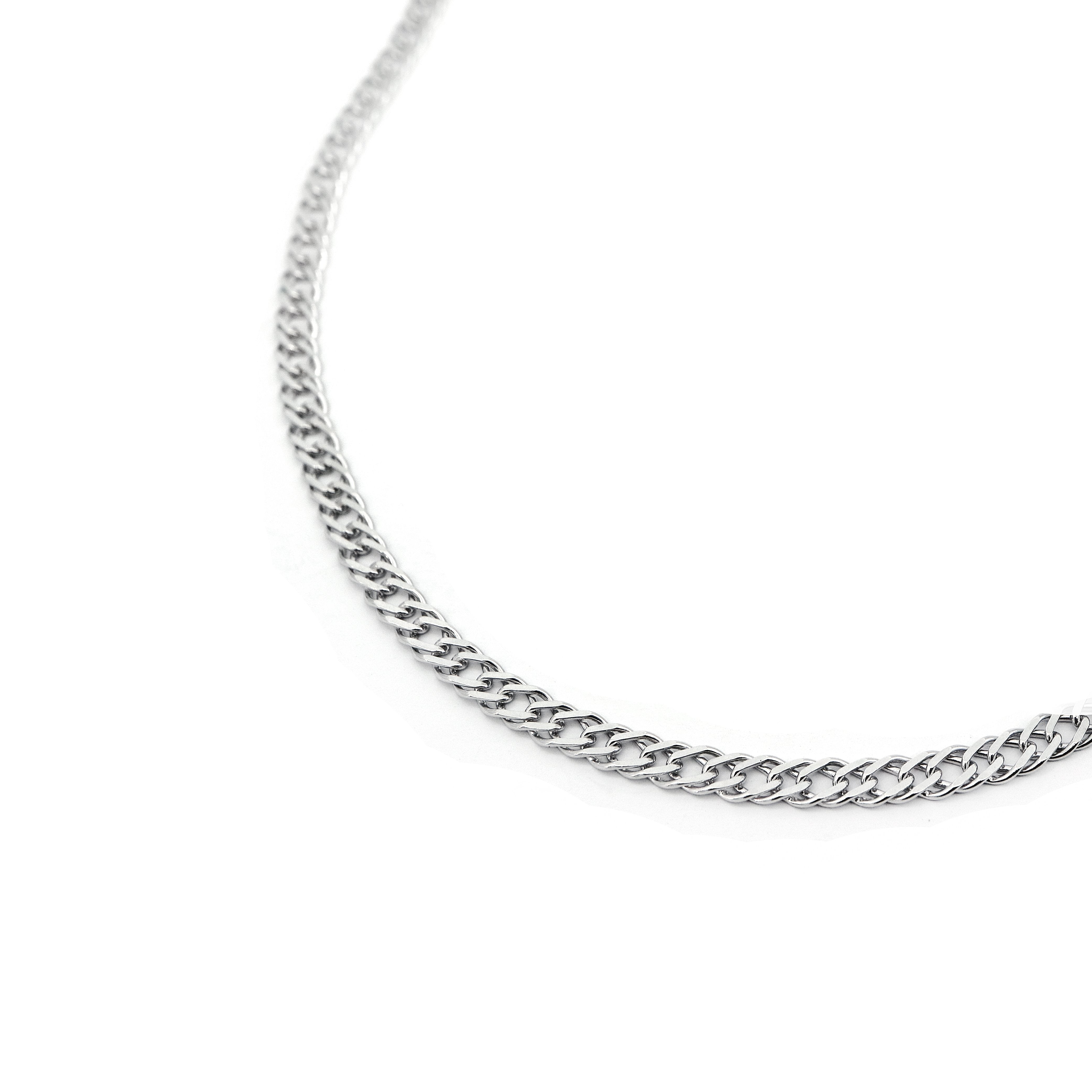Double Link Chain 925 Sterling Silver Necklace Philippines