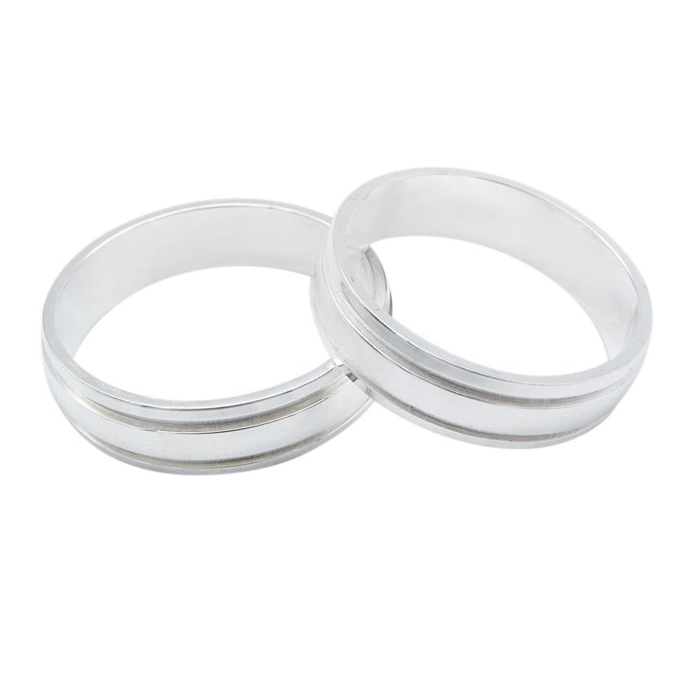 Sandblasted with 2 Deep Cut Lines 925 Sterling Silver Band Ring Philippines Silverworks SilverWorks