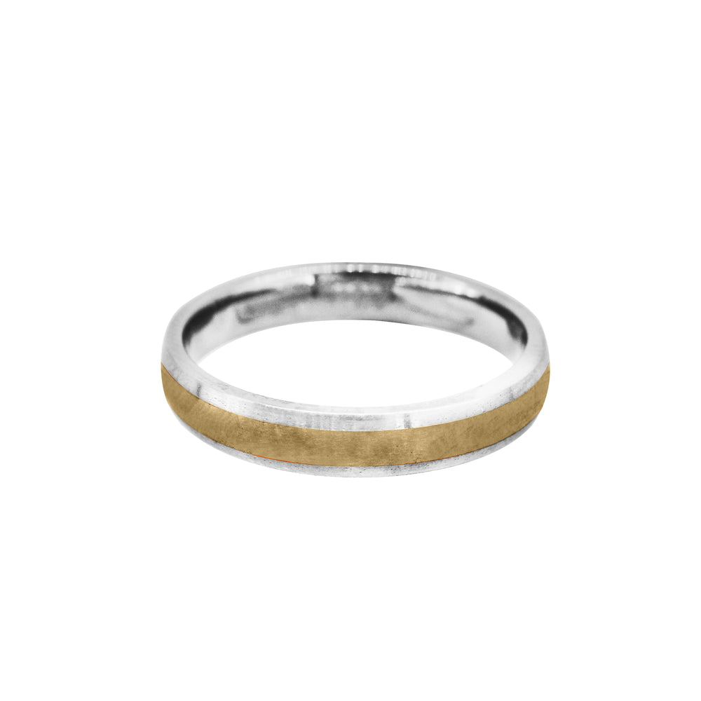 Activate Medium Thin Half Round Bond Ring 925 Sterling Silver Philippines | Silverworks 