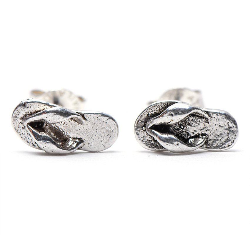 Pair Slipper 925 Sterling Silver Earrings Philippines | Silverworks 