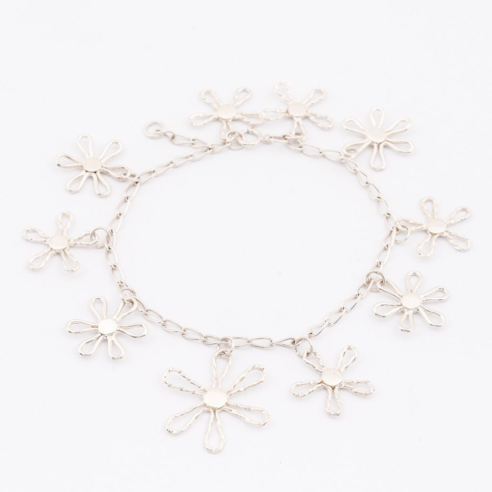 Flower Charms Bracelet