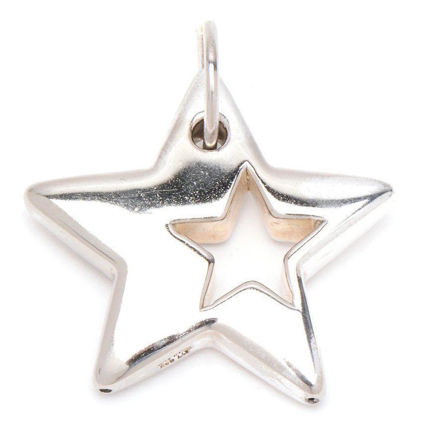 Puff Cut-out Star 925 Sterling Silver Pendant Philippines | Silverworks