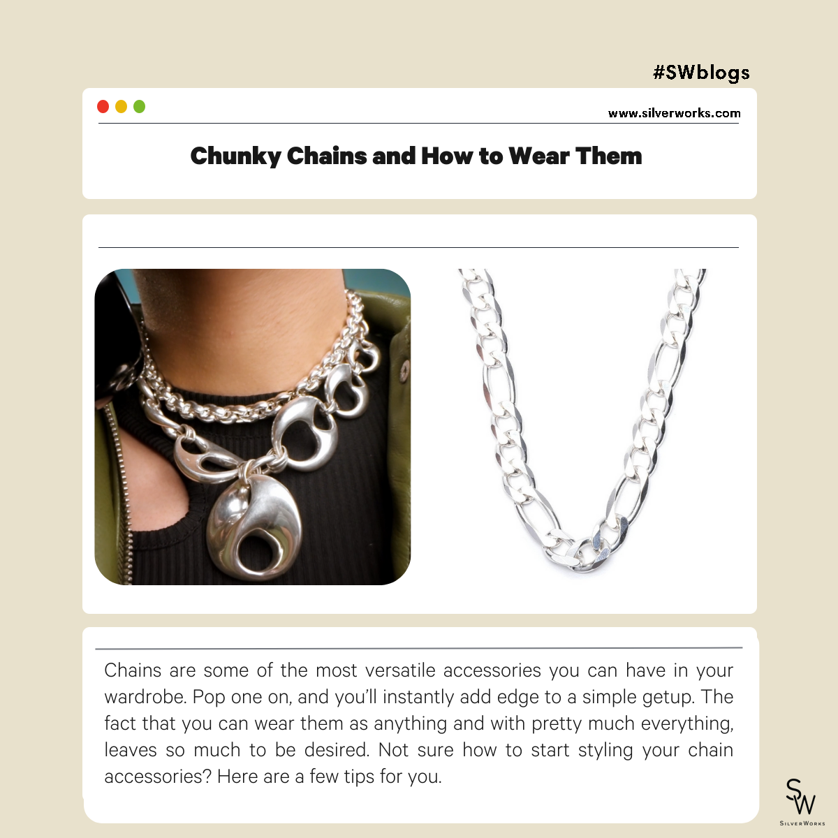 Chunky Chains and How to Wear Them