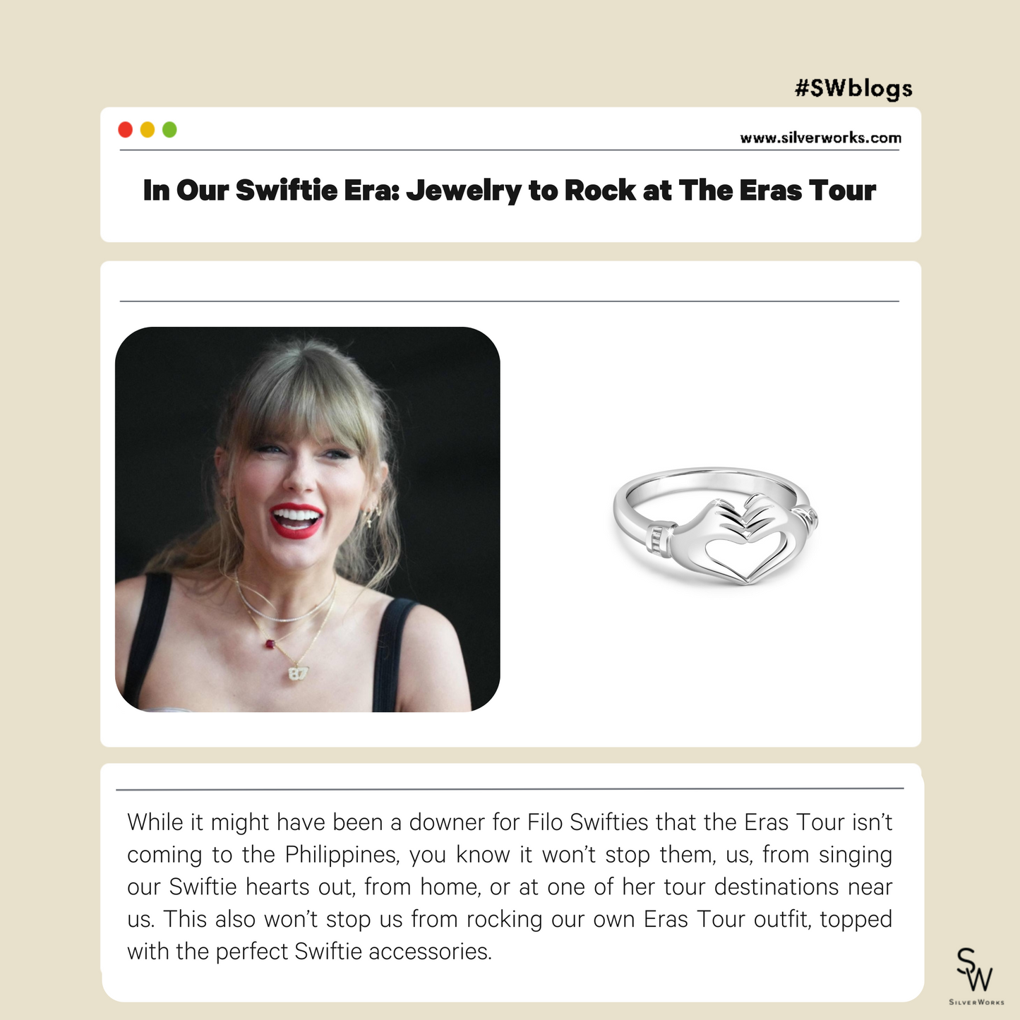 In Our Swiftie Era: Jewelry to Rock at The Eras Tour