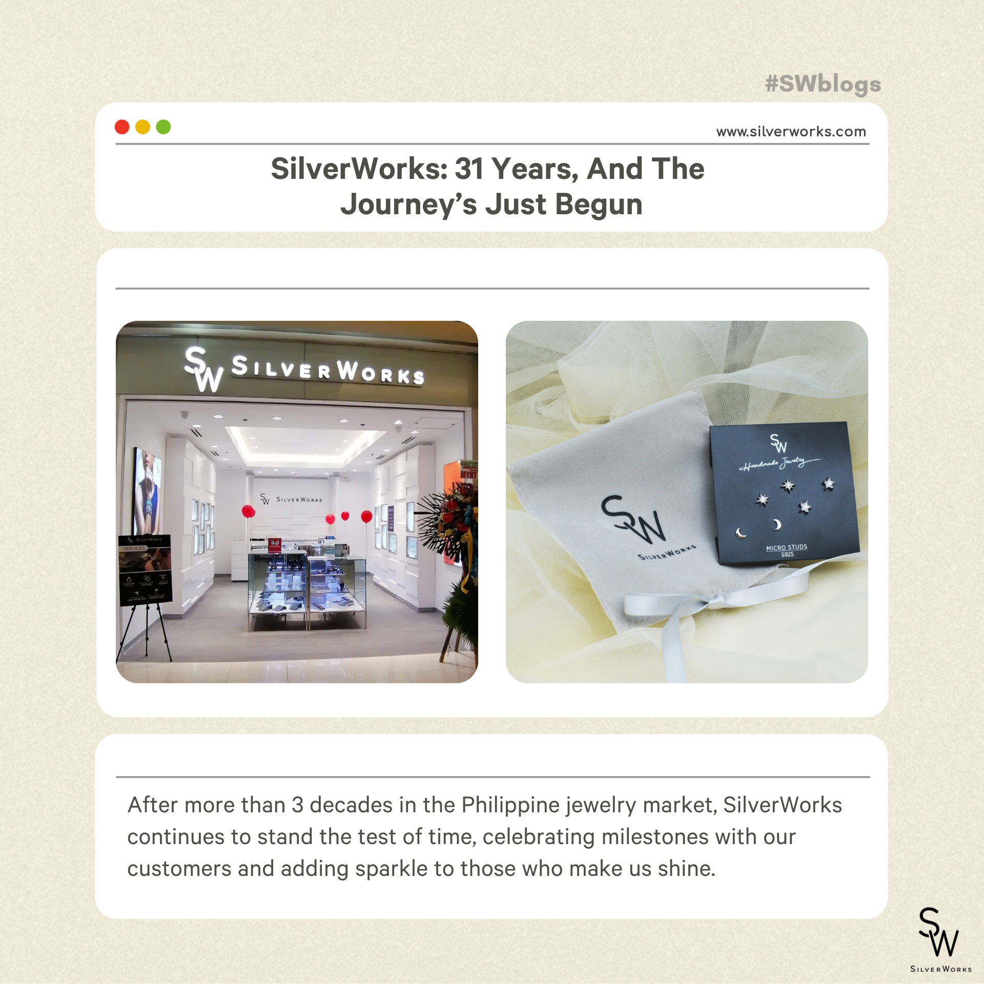 Silver Blog Image Works SilverWorks: 31 Years, And The Journey’s Just Begun