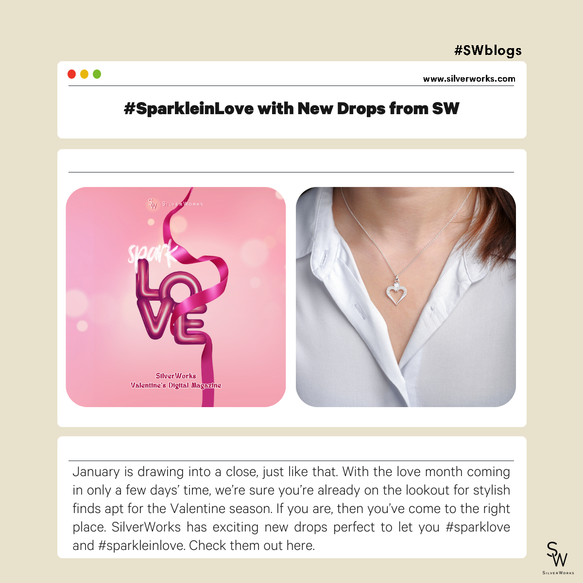 #SparkleinLove with New Drops from SW