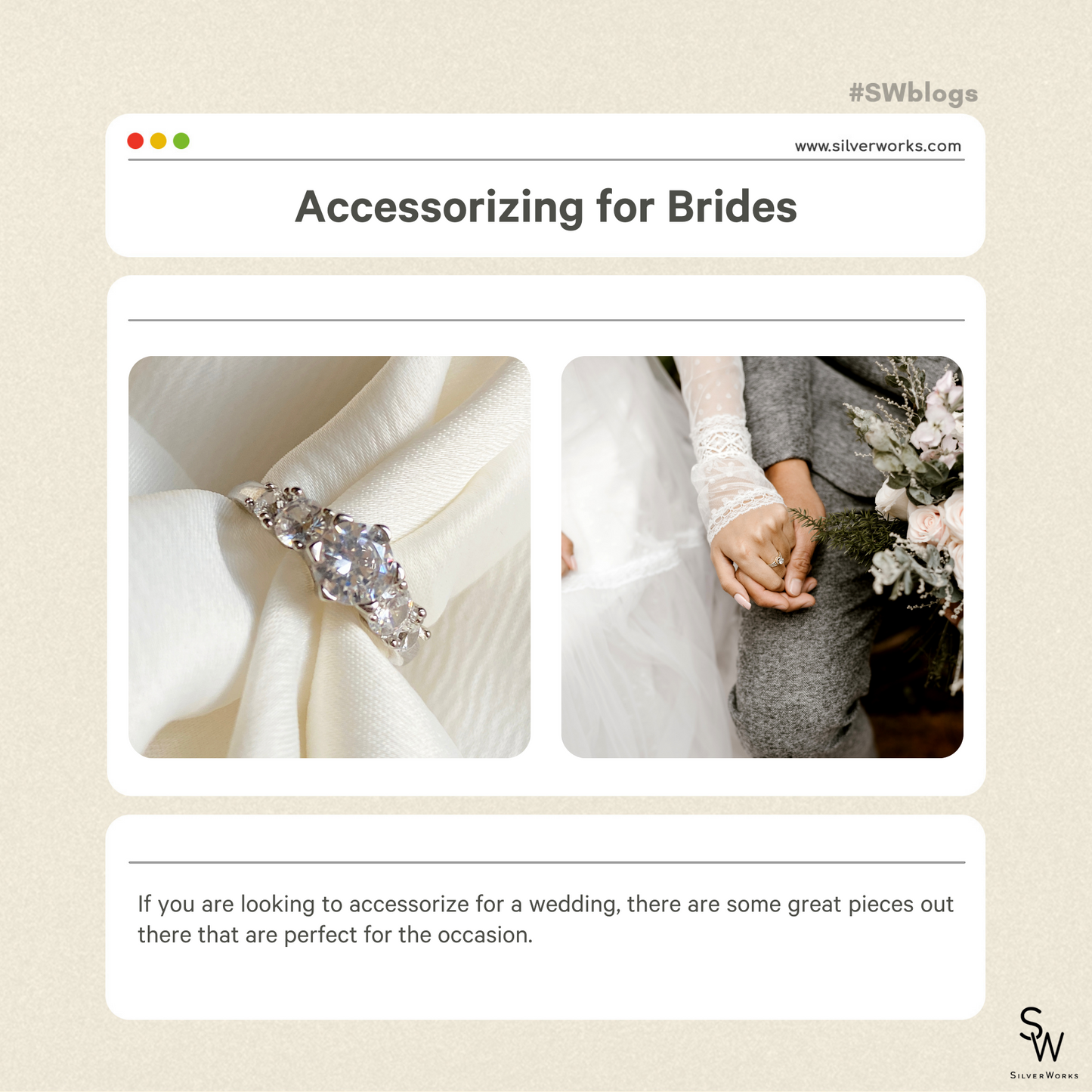 ACCESSORIZING FOR BRIDES 