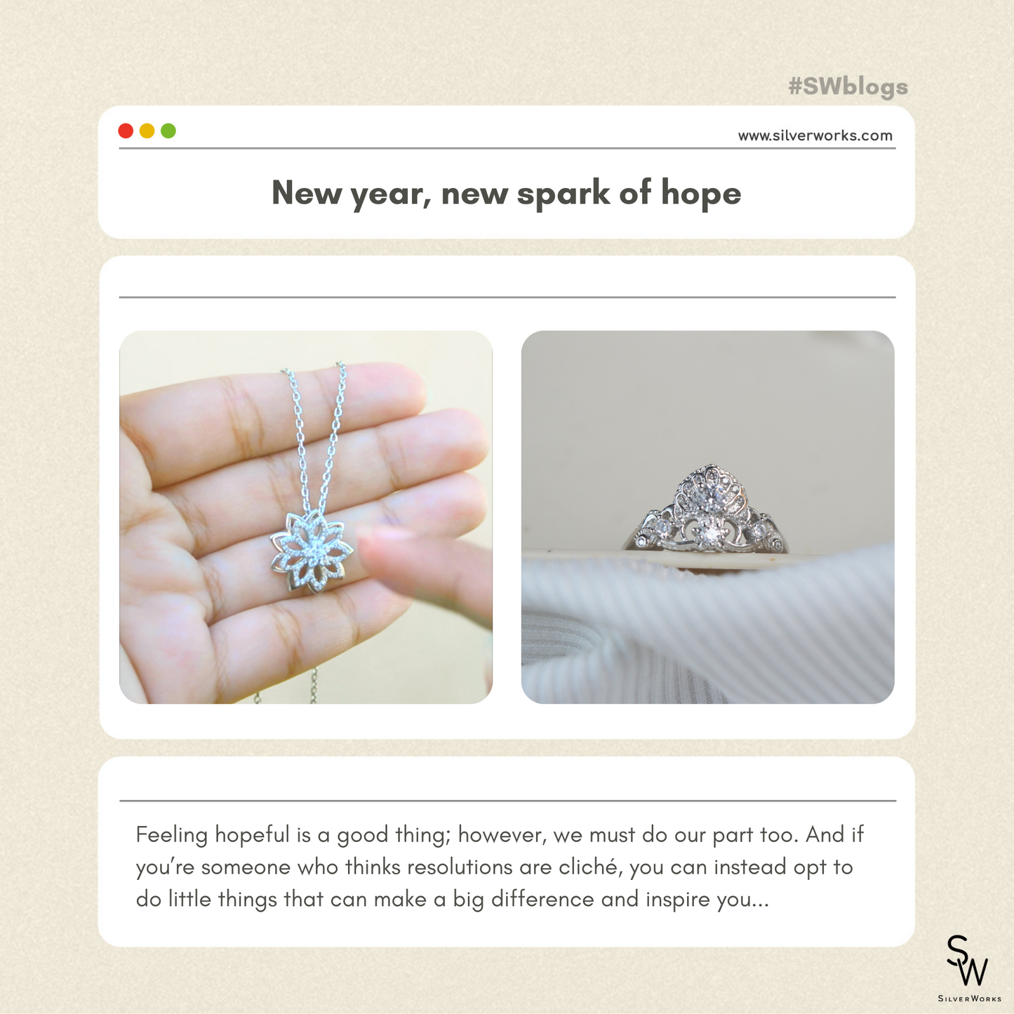 NEW YEAR, NEW SPARK OF HOPE