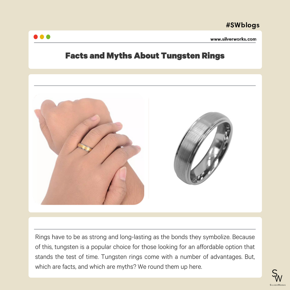 Facts and Myths About Tungsten Rings SilverWorks