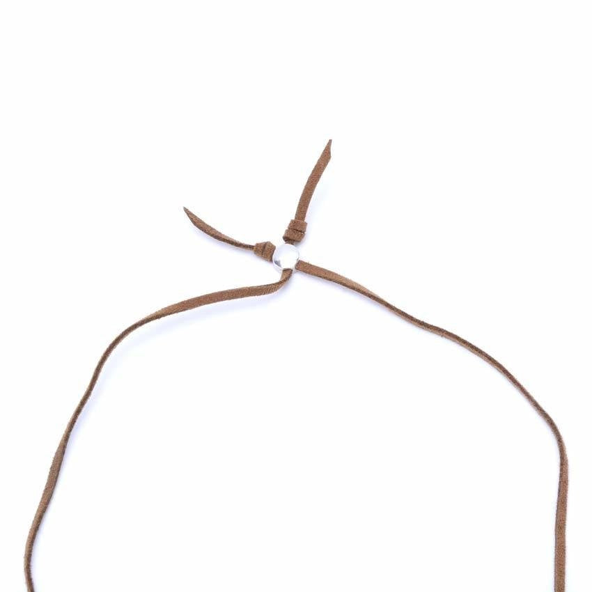 
                      
                        Sadie Heart 925 Sterling Silver Pendant Leatherette Necklace | SilverWorks
                      
                    