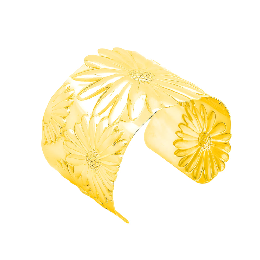 
                      
                        Elowen Sun Stainless Steel Cuff Bracelet | SilverWorks
                      
                    