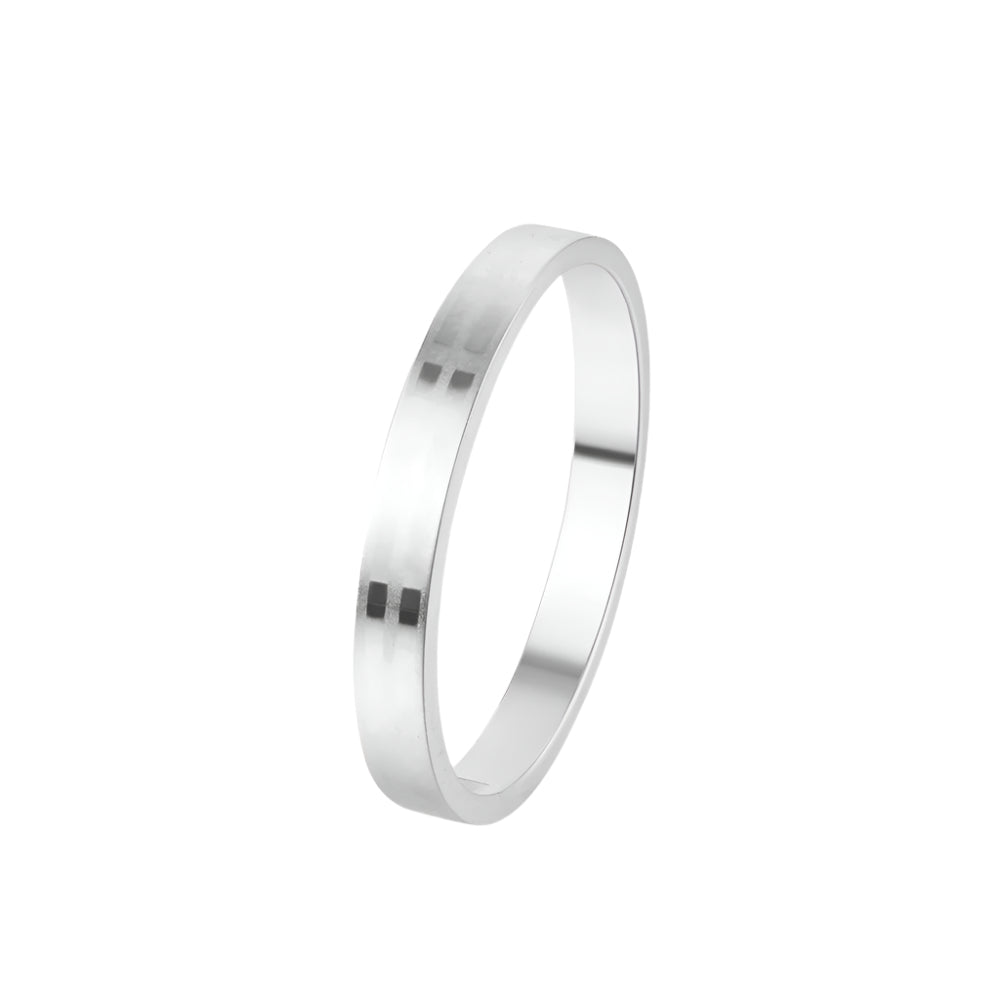 Zarta 925 Sterling Silver Wedding Band Ring | SilverWorks