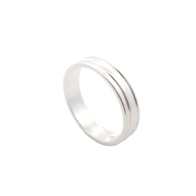 Emery 925 Sterling Silver Band Ring