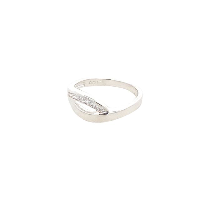 
                      
                        Pippa 925 Sterling Silver Eternity Band Ring
                      
                    