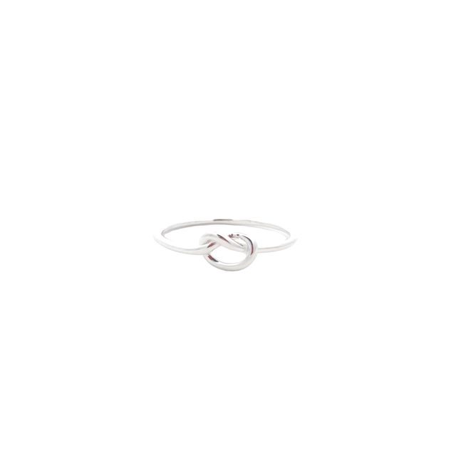 
                      
                        Lavinia Knot 925 Sterling Silver Promise Ring
                      
                    