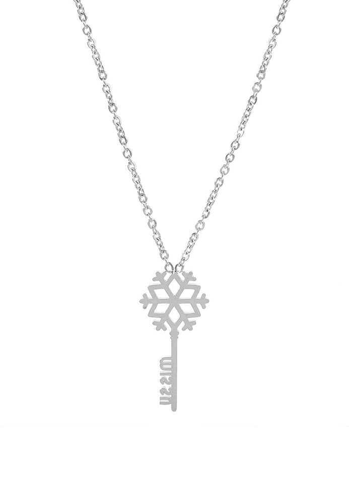 
                      
                        Gwendolyn Snowflakes Stainless Steel Jewelry Set | SilverWorks
                      
                    