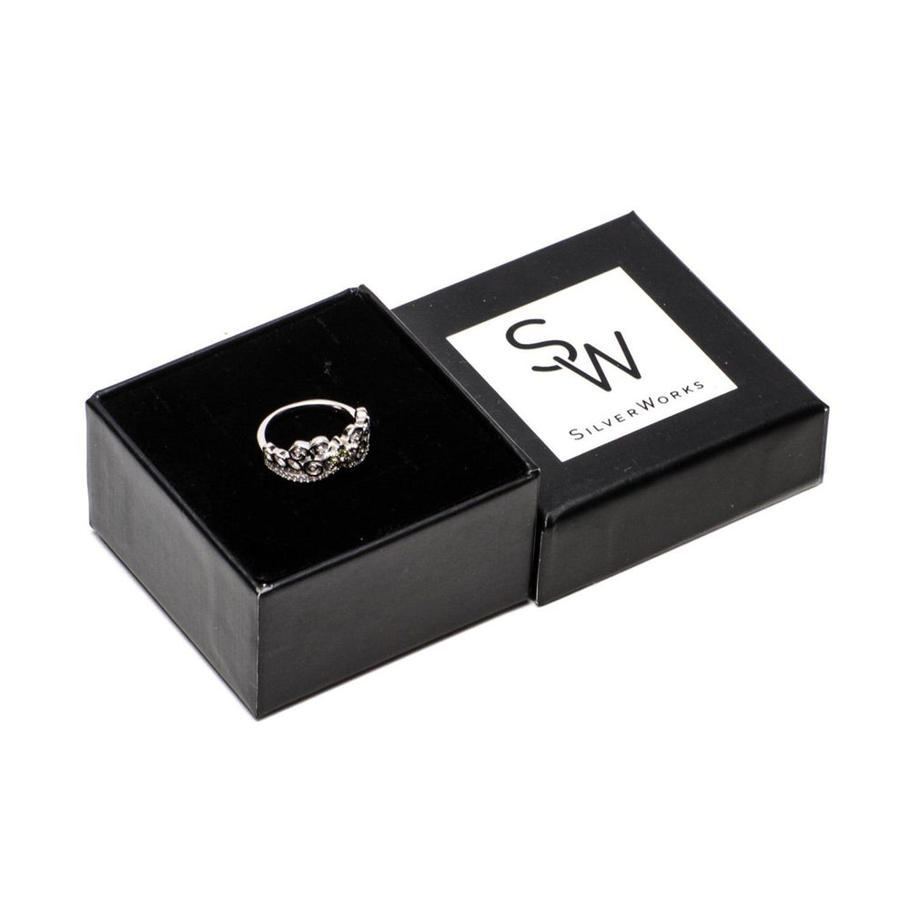 
                      
                        Mulan Disney Princess 925 Sterling Silver Crown Ring | SilverWorks
                      
                    