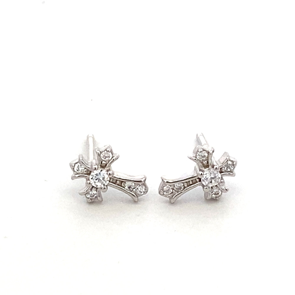 
                      
                        S792 RHOD SET OF SMALL BIG ASTERISK CROSS W CZ STONE IN PRONG
                      
                    