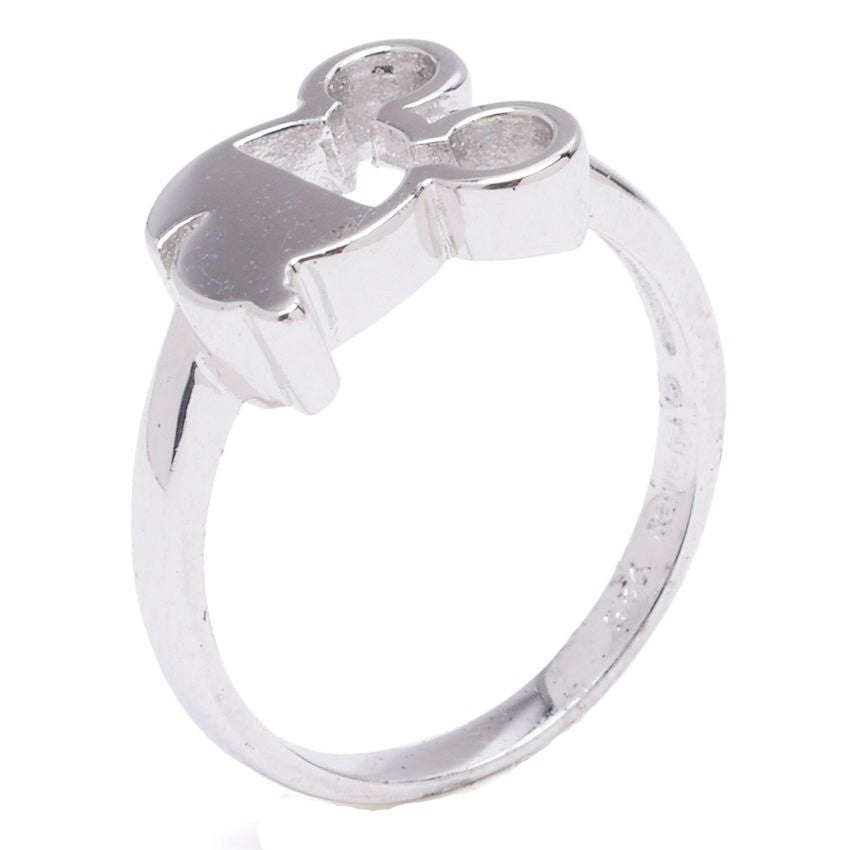 
                      
                        Mickey Mouse Cut-Out 925 Sterling Silver Ring | SilverWorks
                      
                    