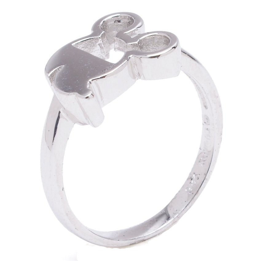 
                      
                        Mickey Mouse Cut-Out 925 Sterling Silver Ring | SilverWorks
                      
                    