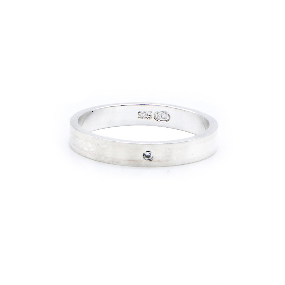 
                      
                        Emily 925 Sterling Silver Wedding Band Ring | SilverWorks
                      
                    