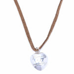 Silverworks N2904 Heart Charm Necklace - Fashion Accessory for Women