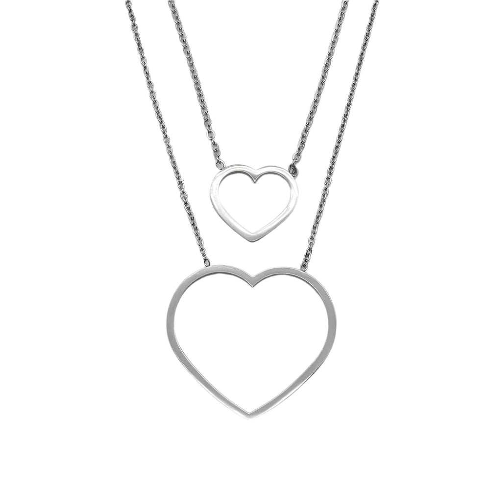 
                      
                        Felicity Heart Stainless Steel Jewelry Set | SilverWorks
                      
                    