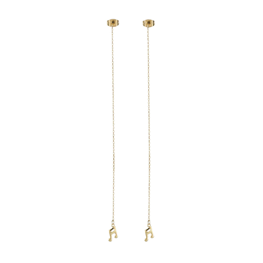 Cordelia Stainless Steel Drop Earrings | SilverWorks