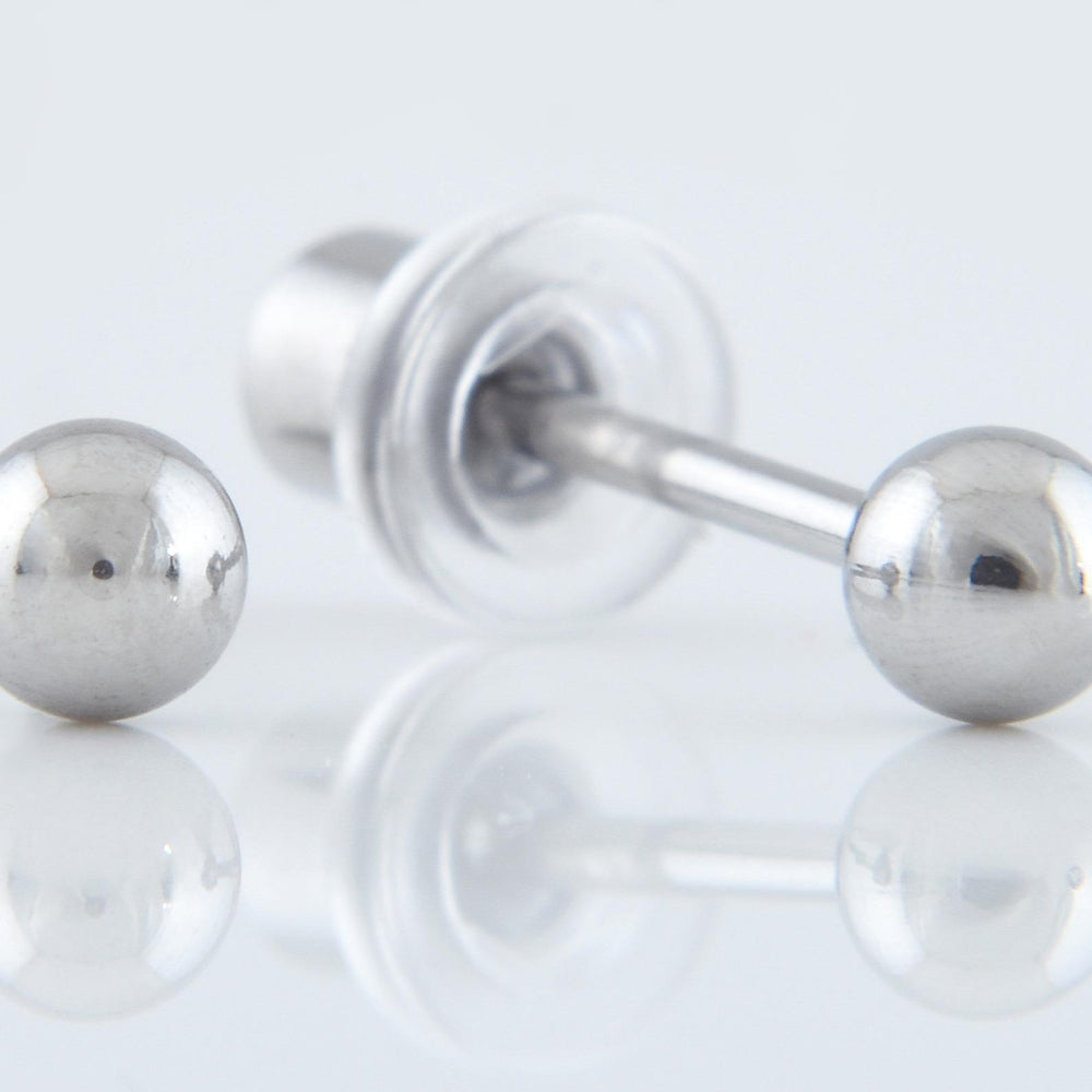 E7828 REG 3MM BALL EAR PIERCING STUD